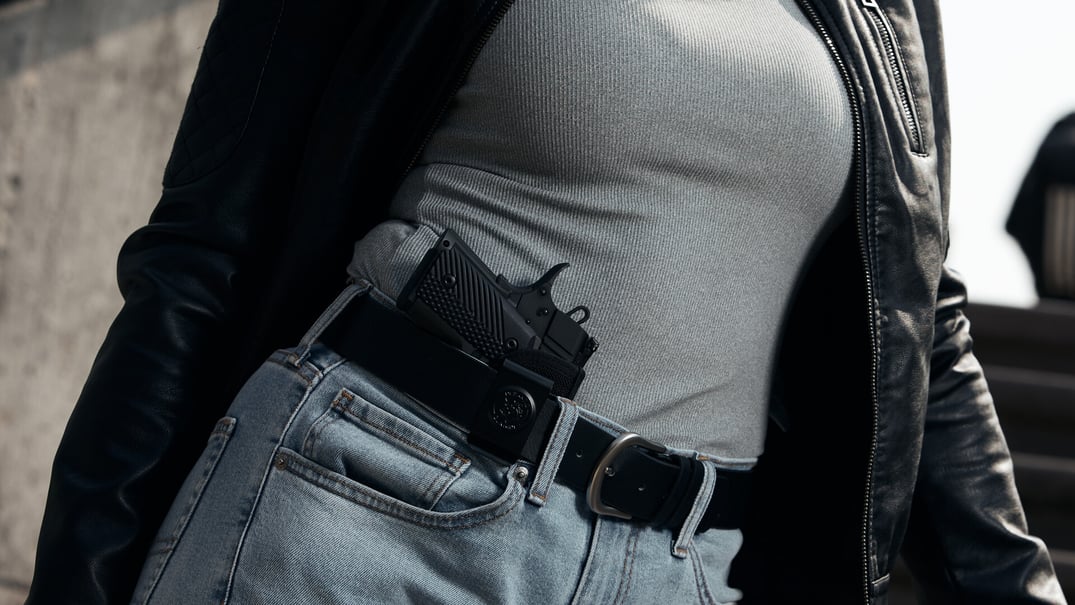 Dress for Concealed Carry, inside belt holster