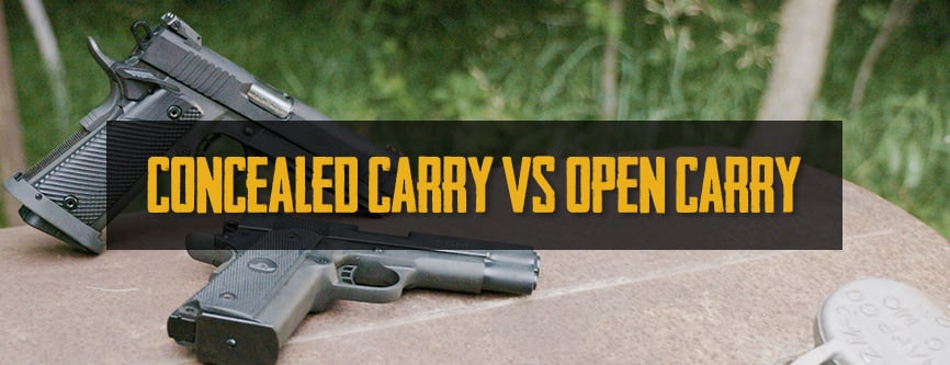 Armscor Blog Concealed vs Open Carry